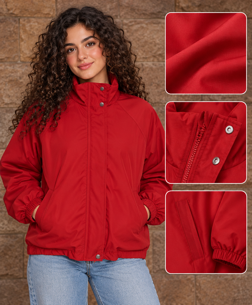 Scarlet Urban Oversized waterproof Jacket