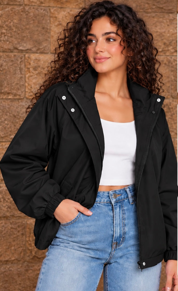 Black waterproof Jacket