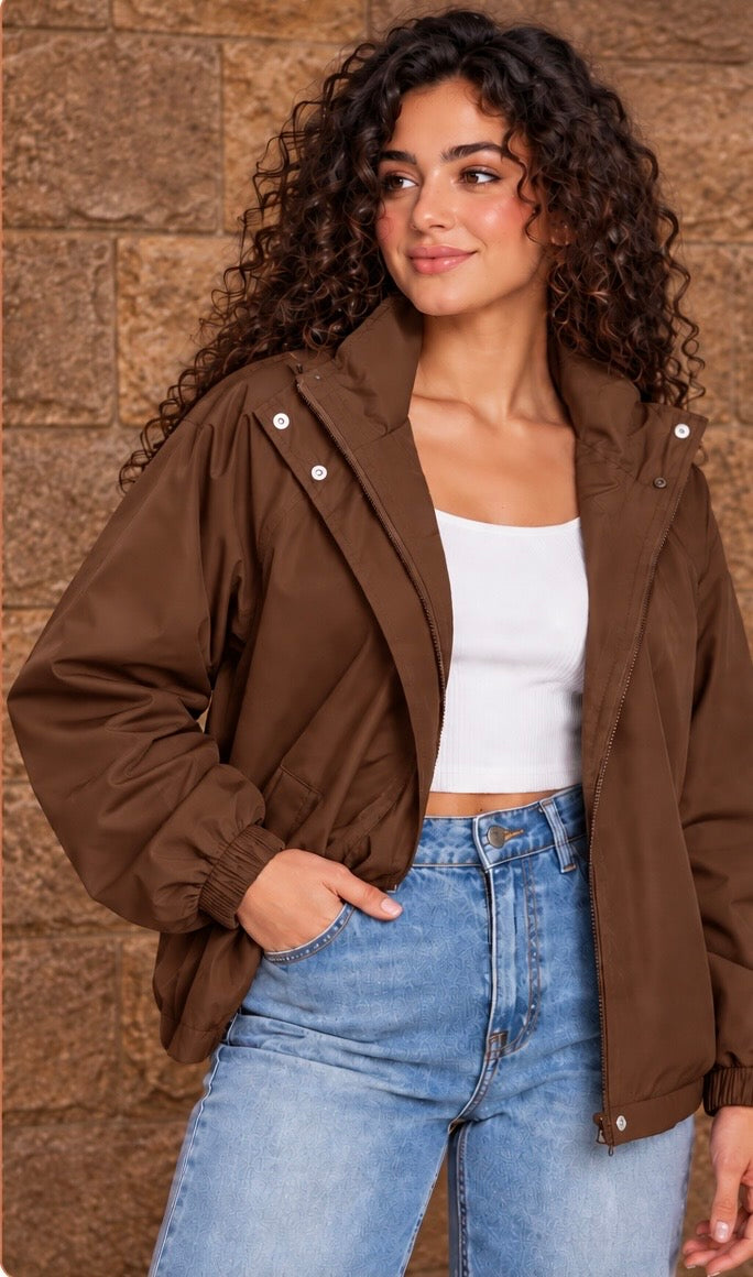 Waterproof Jacket – Brown