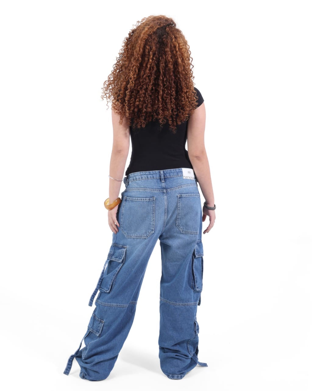 Cargo blue jeans