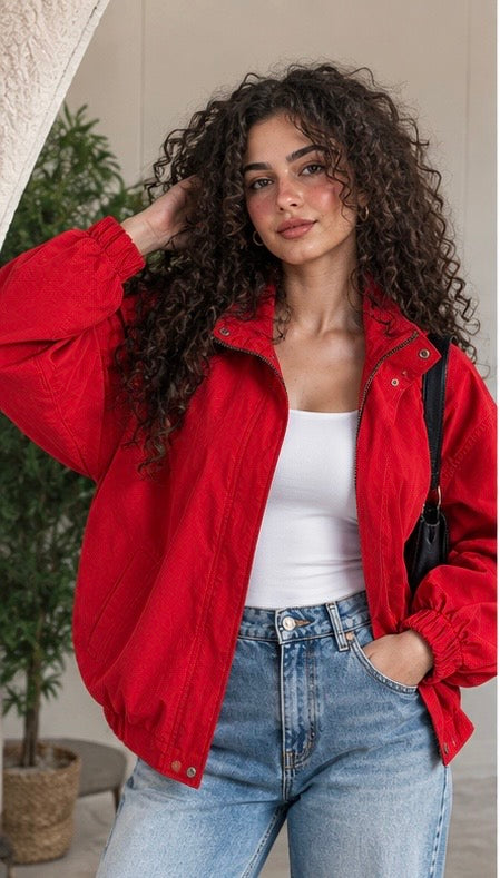 Red Essence Jacket