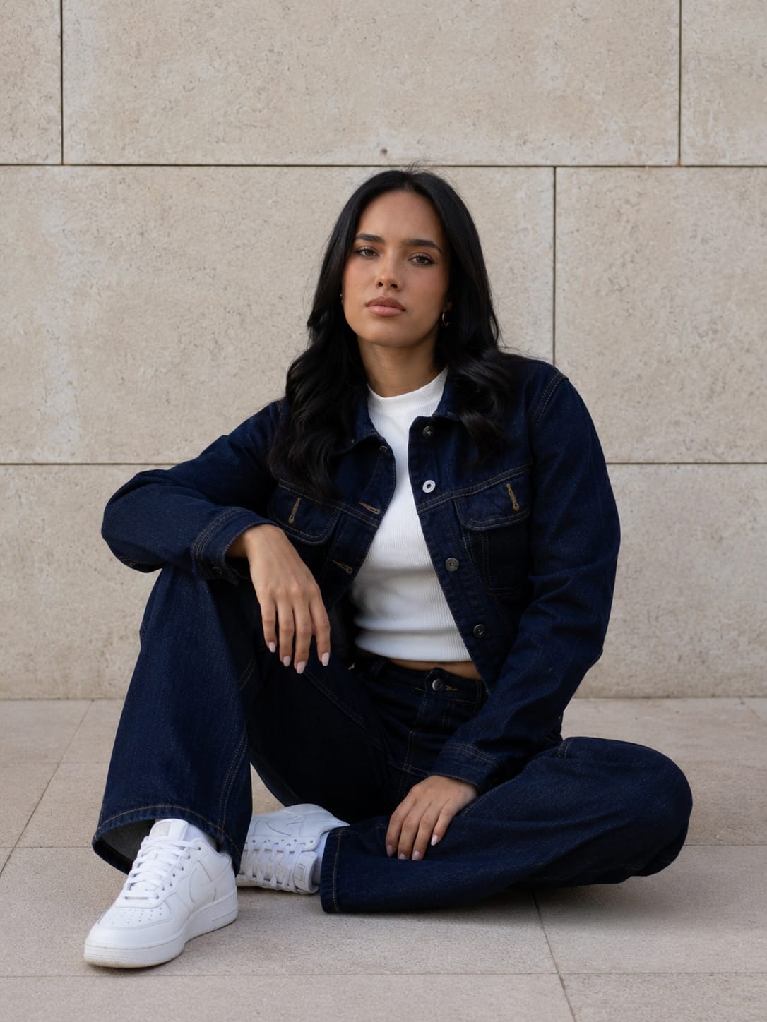Cropped Denim Jacket