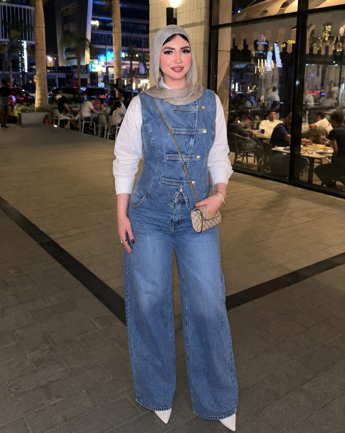 Denim Edge Vest