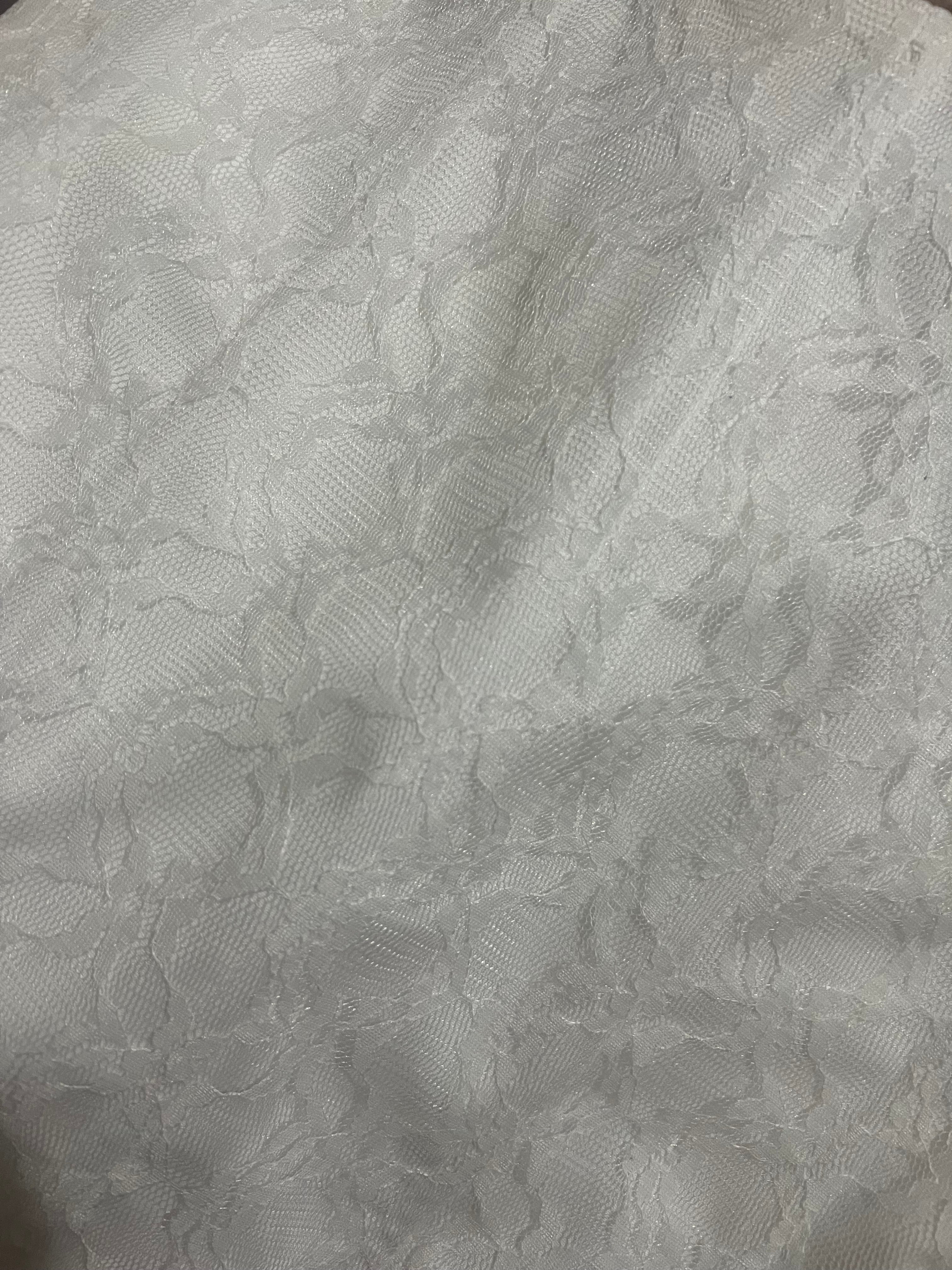 White Ivory Lace Corset