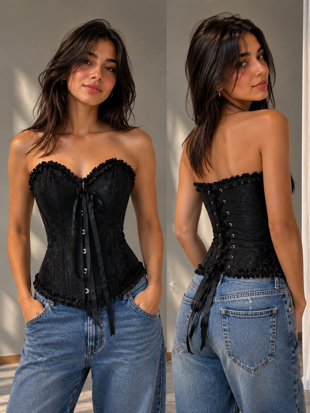 Midnight Charm Corset