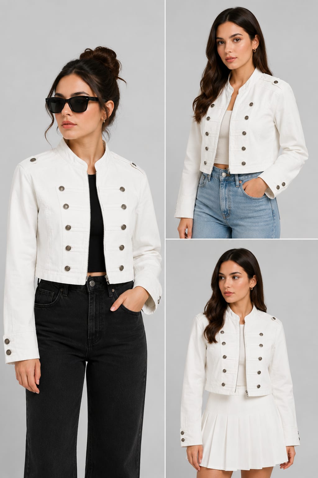 VELORA white Blanc Luxe Jacke