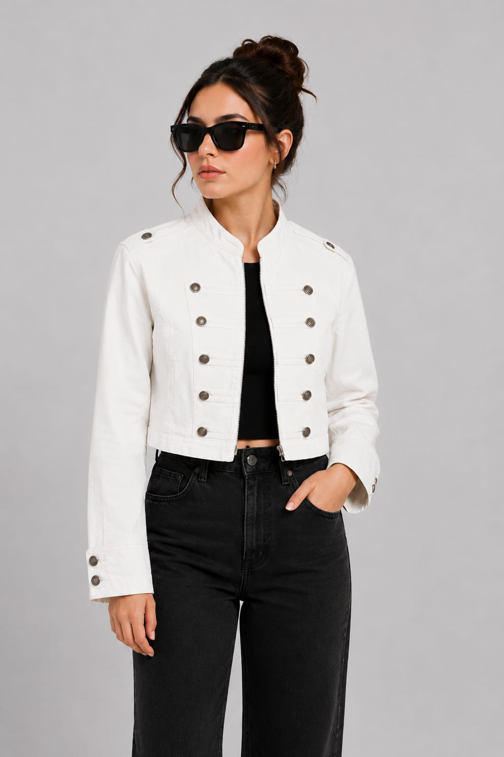 VELORA white Blanc Luxe Jacke