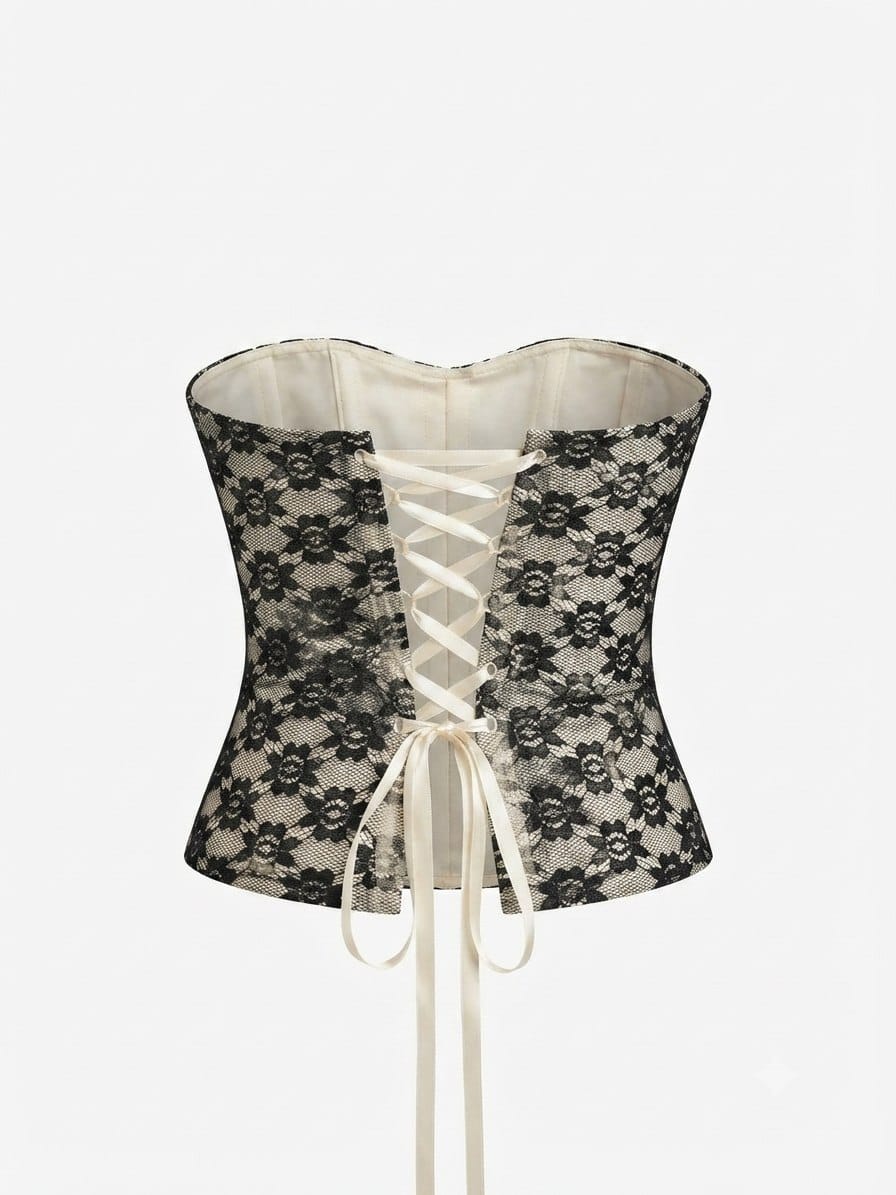 Noir Lace Corset